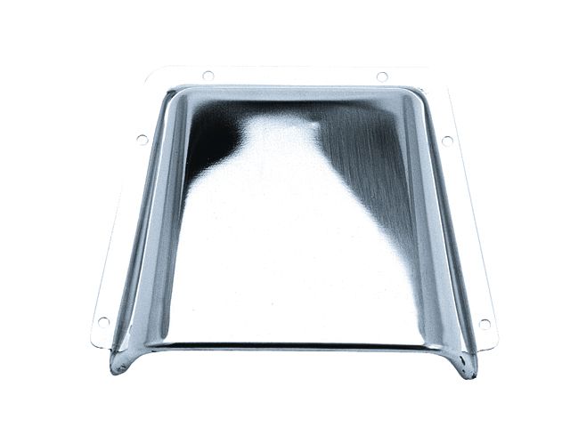 Ventilatieschelp RVS