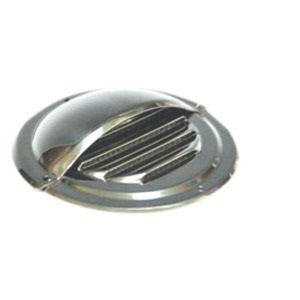 Regenkapje  voor ronde RVS Ventilatierooster